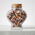 Frasco de diamantes
