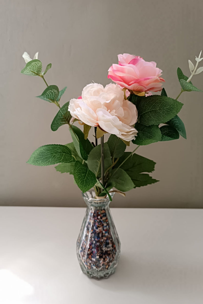 Jarrón con flores