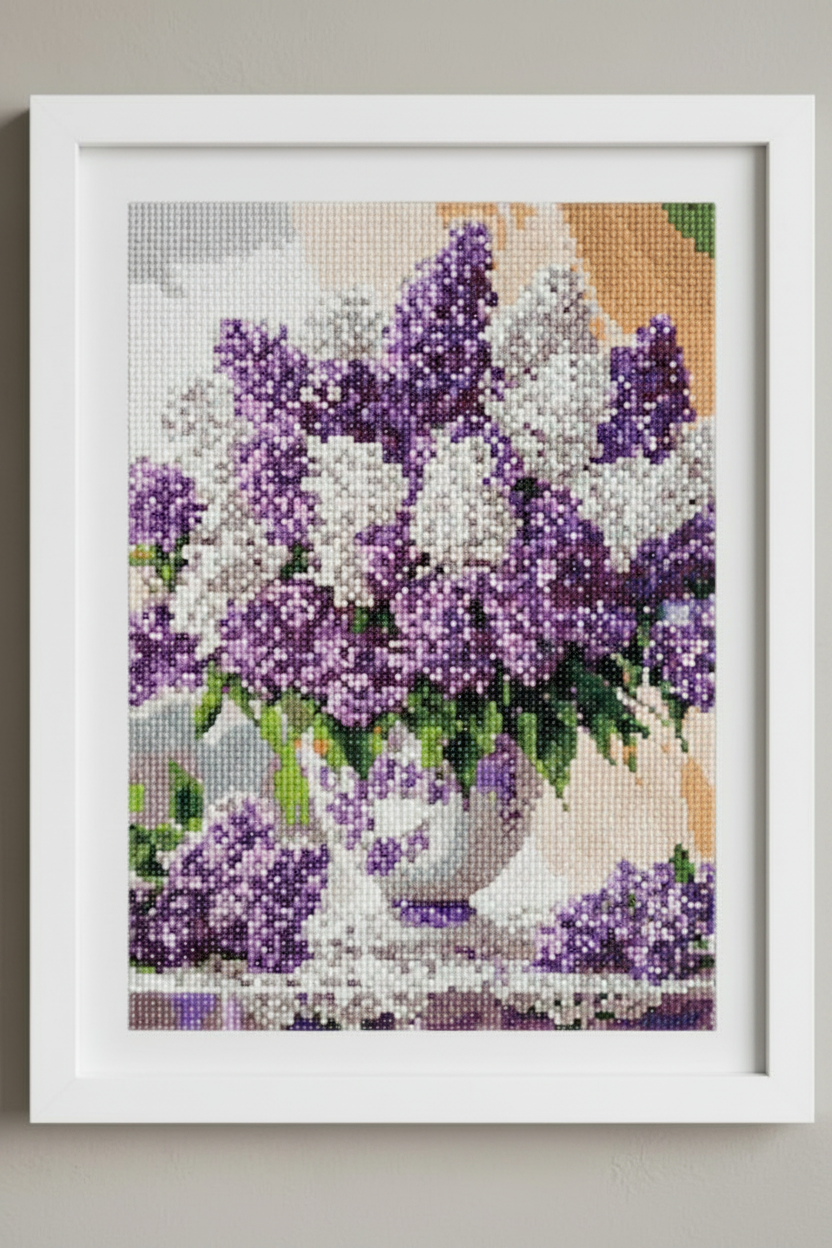 Lilas Blancas y Moradas